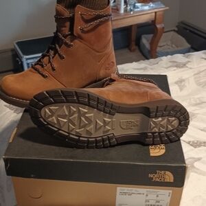 The North Face Brown Lace-Up Boots